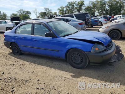 Czwarte zdjęcie samochodu z boku: 1996 HONDA CIVIC LX VIN:2HGEJ6609TH547542 - miniatura