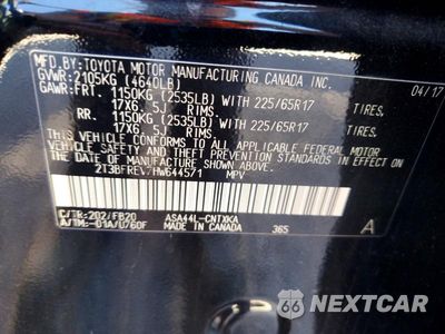 Zdjęcie 13 z 13 samochodu: 2017 TOYOTA RAV4 LE VIN:2T3BFREV7HW644571 - miniatura