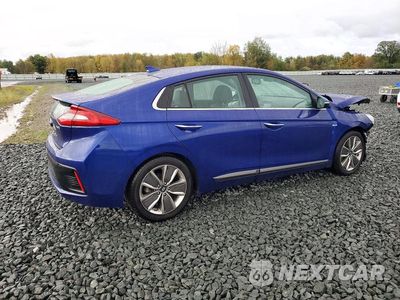 Trzecie zdjęcie samochodu z tyłu: 2019 HYUNDAI IONIQ LIMITED VIN:KMHC05LC1KU129680 - miniatura