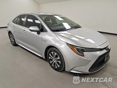 Czwarte zdjęcie samochodu z boku: 2021 TOYOTA COROLLA LE VIN:JTDEAMDE7MJ007009 - miniatura