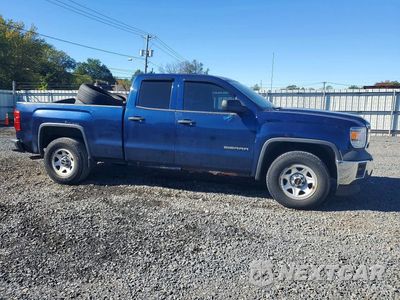 Czwarte zdjęcie samochodu z boku: 2015 GMC SIERRA C1500 VIN:1GTR1TEC1FZ366367 - miniatura