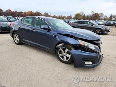 Czwarte zdjęcie samochodu z boku: 2015 KIA OPTIMA LX VIN:5XXGM4A70FG473331 - miniatura