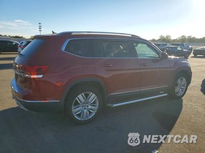 Trzecie zdjęcie samochodu z tyłu: 2018 VOLKSWAGEN ATLAS SEL PREMIUM VIN:1V2NR2CAXJC540532 - miniatura