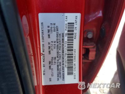 Zdjęcie 14 z 14 samochodu: 2019 MAZDA CX-3 TOURING VIN:JM1DKFC78K1447132 - miniatura