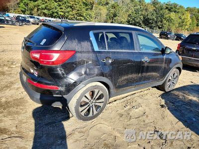 Trzecie zdjęcie samochodu z tyłu: 2011 KIA SPORTAGE EX VIN:KNDPCCA21B7093659 - miniatura