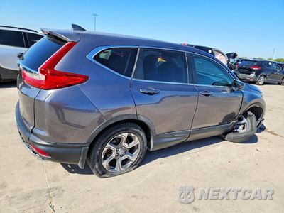 Trzecie zdjęcie samochodu z tyłu: 2017 HONDA CR-V EX VIN:7FARW1H56HE019925 - miniatura