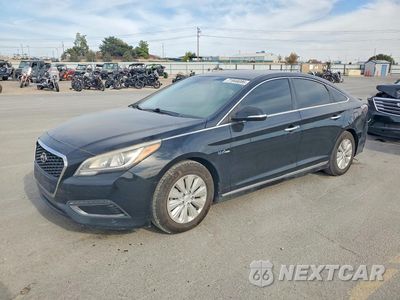 2016 HYUNDAI SONATA HYBRID SE KMHE24L14GA013166 - główne zdjęcie licytacji z USA - miniatura