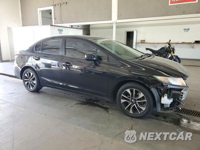 Czwarte zdjęcie samochodu z boku: 2013 HONDA CIVIC EX VIN:19XFB2F81DE264810 - miniatura