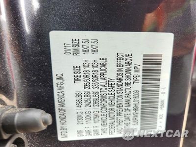 Zdjęcie 14 z 14 samochodu: 2017 HONDA CR-V EXL VIN:5J6RW2H89HL016309 - miniatura