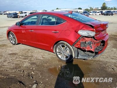 Drugie zdjęcie samochodu z przodu: 2017 HYUNDAI ELANTRA LIMITED VIN:5NPD84LF9HH103739 - miniatura