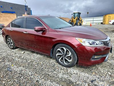 Czwarte zdjęcie samochodu z boku: 2016 HONDA ACCORD EXL VIN:1HGCR2F80GA083253 - miniatura