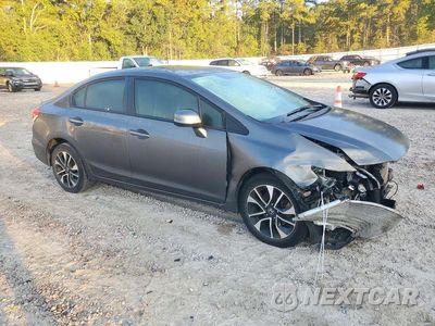 Czwarte zdjęcie samochodu z boku: 2013 HONDA CIVIC EX VIN:2HGFB2F87DH517280 - miniatura