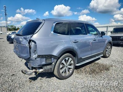 Trzecie zdjęcie samochodu z tyłu: 2022 KIA TELLURIDE EX VIN:5XYP3DHC0NG315832 - miniatura