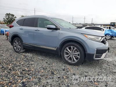 Czwarte zdjęcie samochodu z boku: 2019 HONDA CR-V TOURING VIN:5J6RT6H99NL037018 - miniatura