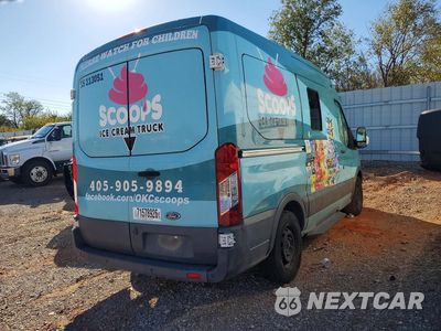 Trzecie zdjęcie samochodu z tyłu: 2015 FORD TRANSIT FOOD TRUCK VIN:1FDZK1CM3FKA16420 - miniatura