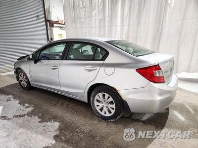 Drugie zdjęcie samochodu z przodu: 2012 HONDA CIVIC LX VIN:2HGFB2F51CH314809 - miniatura