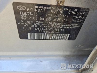 Zdjęcie 13 z 13 samochodu: 2016 HYUNDAI ELANTRA SE VIN:KMHDH4AE4GU481185 - miniatura