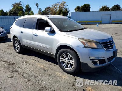 Czwarte zdjęcie samochodu z boku: 2016 CHEVROLET TRAVERSE LT VIN:1GNKRHKD1GJ126831 - miniatura