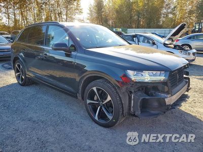 Czwarte zdjęcie samochodu z boku: 2019 AUDI Q7 PRESTIGE VIN:WA1VAAF75KD013975 - miniatura