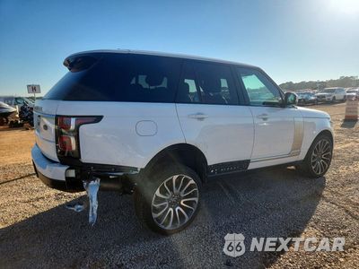 Trzecie zdjęcie samochodu z tyłu: 2019 LAND ROVER RANGE ROVER SUPERCHARGED VIN:SALGS2RE9KA550872 - miniatura