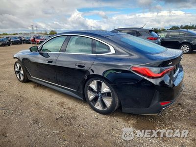 Drugie zdjęcie samochodu z przodu: 2024 BMW I4 XDRIVE 40 VIN:WBY83FB03RFS72058 - miniatura