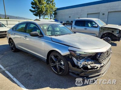 Czwarte zdjęcie samochodu z boku: 2026 HONDA ACCORD HYBRID SPORT VIN:1HGCY2F73TA015856 - miniatura