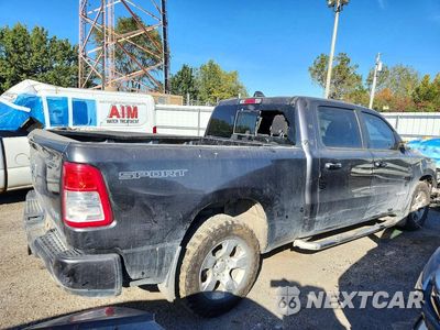 Trzecie zdjęcie samochodu z tyłu: 2022 RAM 1500 BIG HORN/LONE STAR VIN:1C6SRFMT8NN477122 - miniatura