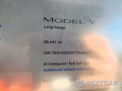 Zdjęcie 9 z 12 samochodu: 2026 TESLA MODEL Y VIN:7SAYGDED8TF546927 - miniatura