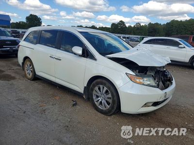Czwarte zdjęcie samochodu z boku: 2015 HONDA ODYSSEY EXL VIN:5FNRL5H65FB131097 - miniatura