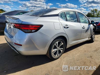 Trzecie zdjęcie samochodu z tyłu: 2023 NISSAN SENTRA SV VIN:3N1AB8CV2PY291981 - miniatura