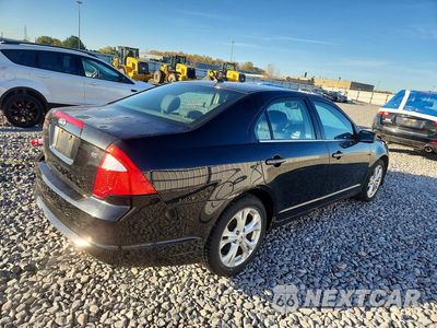 Trzecie zdjęcie samochodu z tyłu: 2012 FORD FUSION SE VIN:3FAHP0HA7CR142173 - miniatura