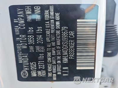 Zdjęcie 12 z 12 samochodu: 2025 HYUNDAI ELANTRA SEL SPORT VIN:KMHLM4DGXSU998679 - miniatura