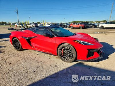 Czwarte zdjęcie samochodu z boku: 2023 CHEVROLET CORVETTE Z06 2LZ VIN:1G1YE3D35P5600061 - miniatura