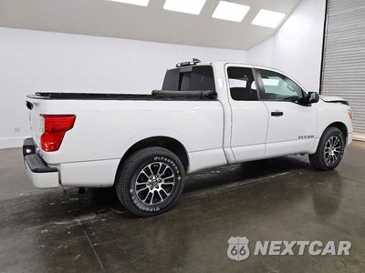Trzecie zdjęcie samochodu z tyłu: 2022 NISSAN TITAN SV VIN:1N6AA1CF2NN107839 - miniatura