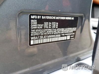 Zdjęcie 12 z 12 samochodu: 2021 BMW 530 XI VIN:WBA13BJ01MWW93666 - miniatura