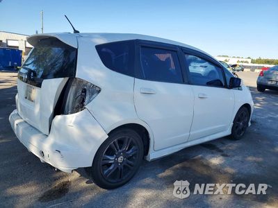 Trzecie zdjęcie samochodu z tyłu: 2012 HONDA FIT SPORT VIN:JHMGE8H53CC015348 - miniatura