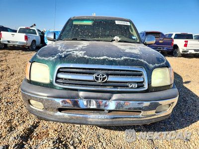 Piąte zdjęcie samochodu w środku: 2002 TOYOTA TUNDRA SR5 V8 VIN:5TBRT34182S236813 - miniatura