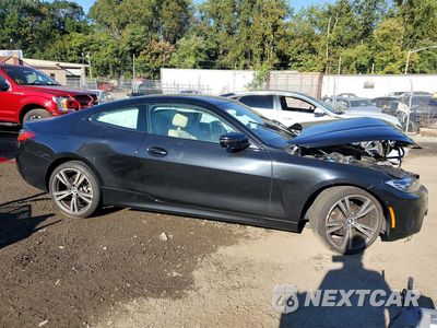 Czwarte zdjęcie samochodu z boku: 2021 BMW 430XI VIN:WBA73AP07MCG23329 - miniatura