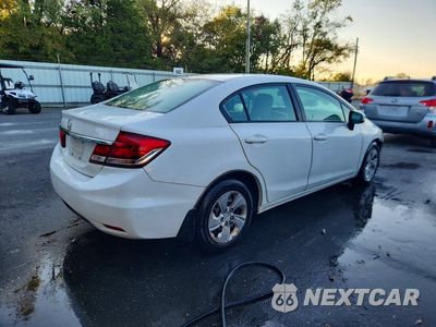 Trzecie zdjęcie samochodu z tyłu: 2014 HONDA CIVIC LX VIN:19XFB2F55EE259942 - miniatura
