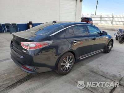 Trzecie zdjęcie samochodu z tyłu: 2014 KIA OPTIMA HYBRID VIN:KNAGN4ADXE5062490 - miniatura