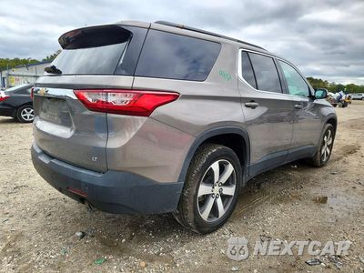 Trzecie zdjęcie samochodu z tyłu: 2019 CHEVROLET TRAVERSE LT VIN:1GNERHKW4KJ168160 - miniatura