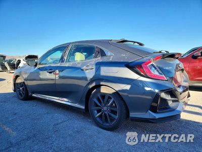 Drugie zdjęcie samochodu z przodu: 2020 HONDA CIVIC EXL VIN:SHHFK7H85LU211934 - miniatura