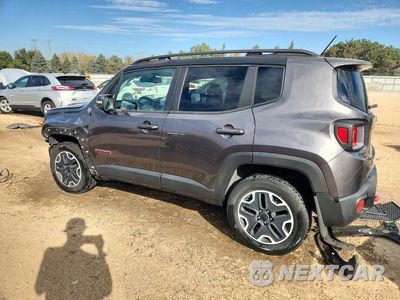 Drugie zdjęcie samochodu z przodu: 2016 JEEP RENEGADE TRAILHAWK VIN:ZACCJBCTXGPD46590 - miniatura