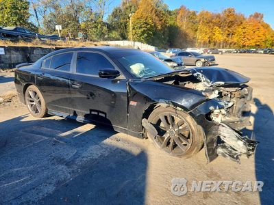 Czwarte zdjęcie samochodu z boku: 2019 DODGE CHARGER SCAT PACK VIN:2C3CDXGJ8KH756901 - miniatura
