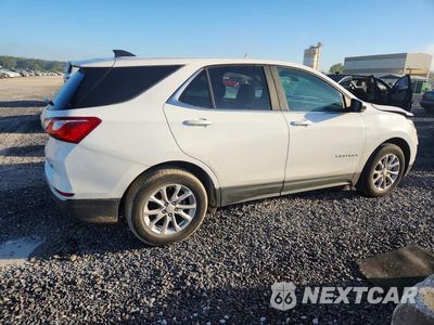 Trzecie zdjęcie samochodu z tyłu: 2021 CHEVROLET EQUINOX LT VIN:3GNAXKEV8MS102037 - miniatura