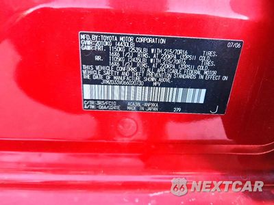 Zdjęcie 13 z 13 samochodu: 2006 TOYOTA RAV4 BASE VIN:JTMZD33V066020730 - miniatura