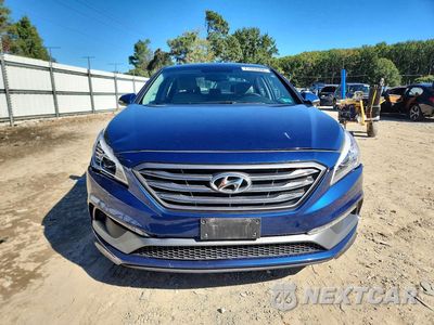 Piąte zdjęcie samochodu w środku: 2017 HYUNDAI SONATA SPORT VIN:5NPE34AF7HH546591 - miniatura