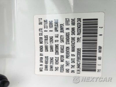 Zdjęcie 13 z 13 samochodu: 2014 ACURA RLX TECH VIN:JH4KC1F59EC006585 - miniatura