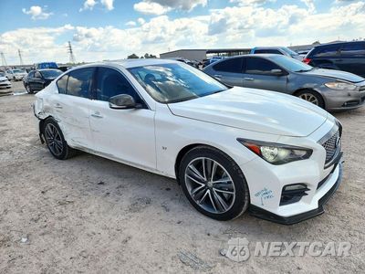 Czwarte zdjęcie samochodu z boku: 2015 INFINITI Q50 SPORT VIN:JN1BV7AR7FM409018 - miniatura