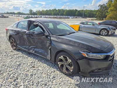 Czwarte zdjęcie samochodu z boku: 2019 HONDA ACCORD EXL VIN:1HGCV1F56KA011610 - miniatura